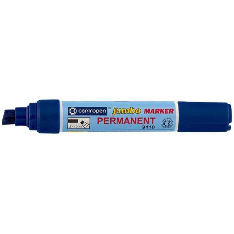 Marker permanentny Centropen Jumbo 2-10mm, Niebieski